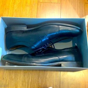 Johnston and Murphy All Black Oxford